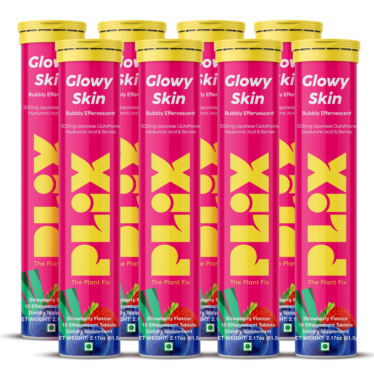 Glowy Skin Effervescent with 500mg Glutathione