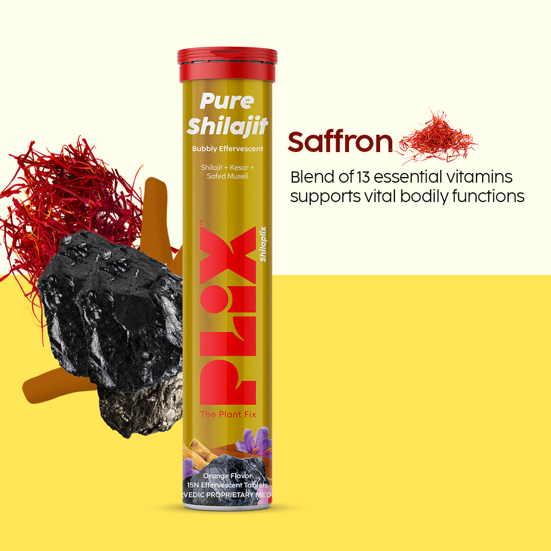 Shilajit Effervescent with 500mg Pure Himalayan Shilajit